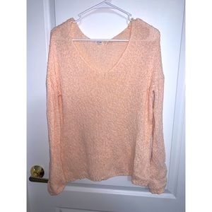 Garage link pink sweater